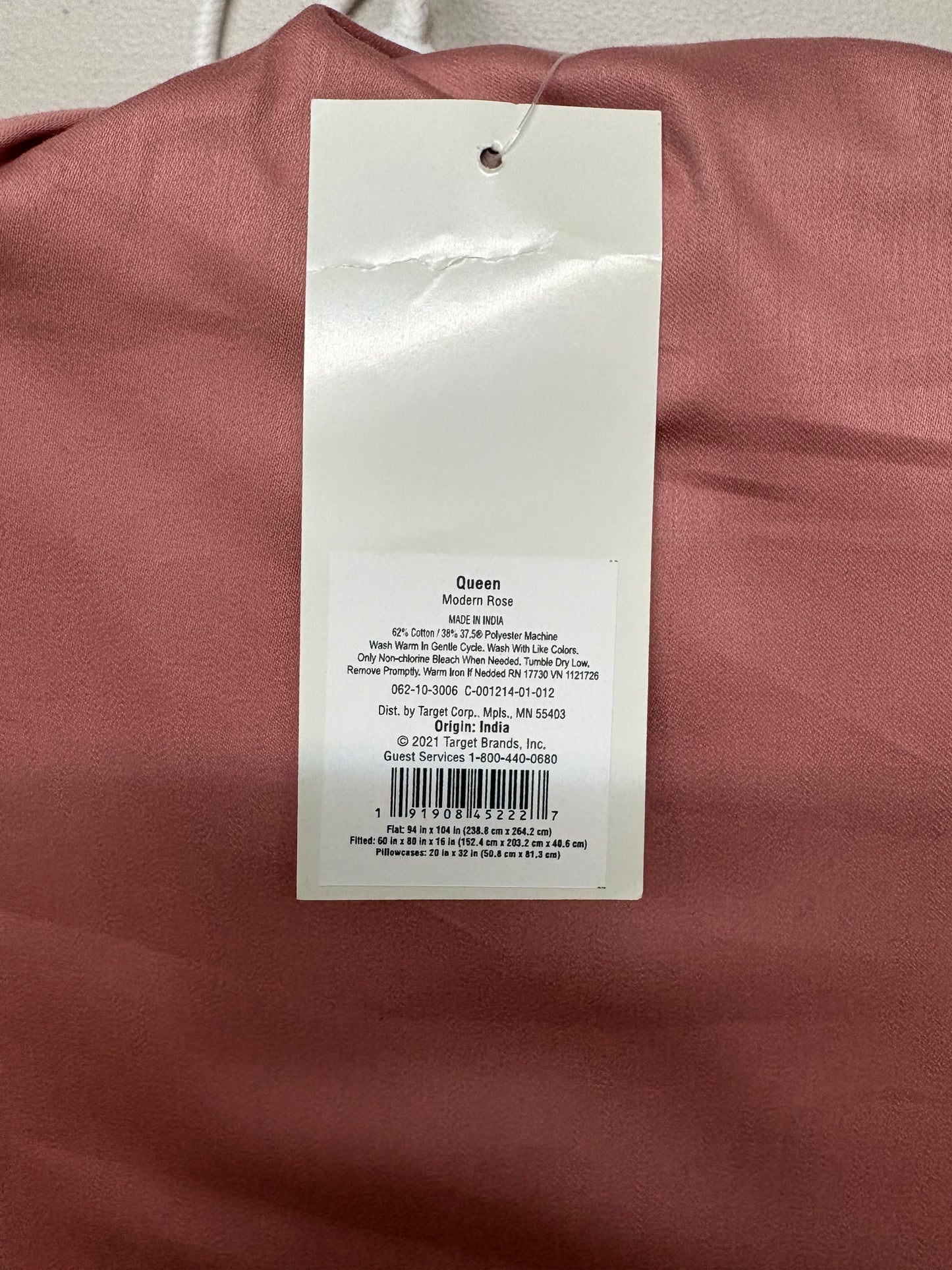 Casaluna Queen Cotton Blend Sheet Set, New