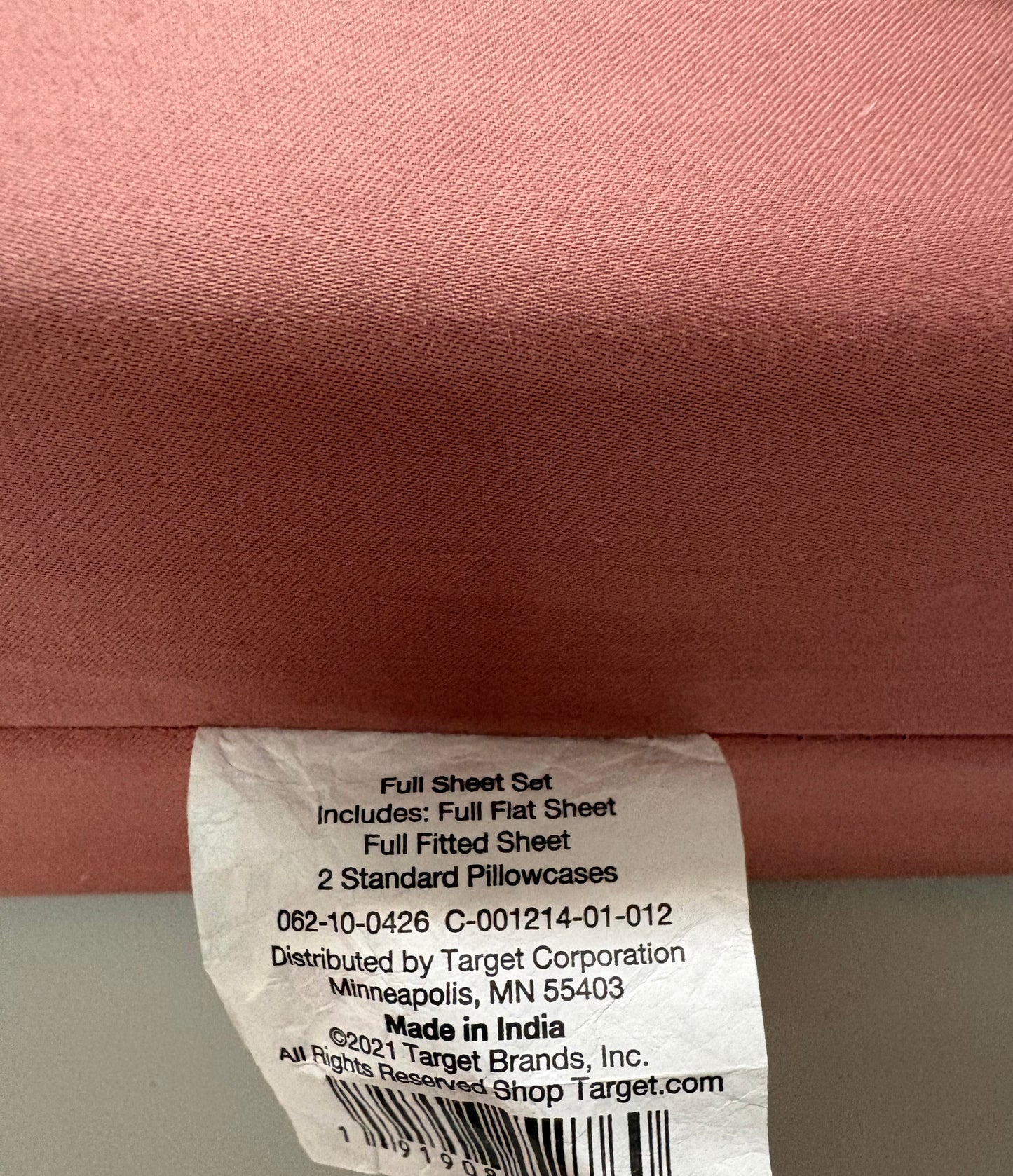 Casaluna Full Cotton Blend Sheet Set, New