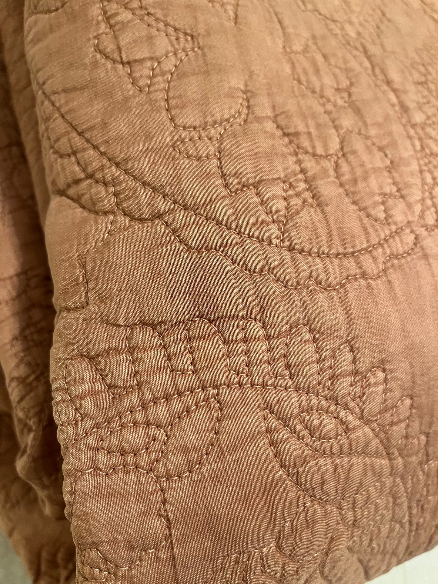 Threshold Full/Queen Garment Washed Paisley Quilt, New