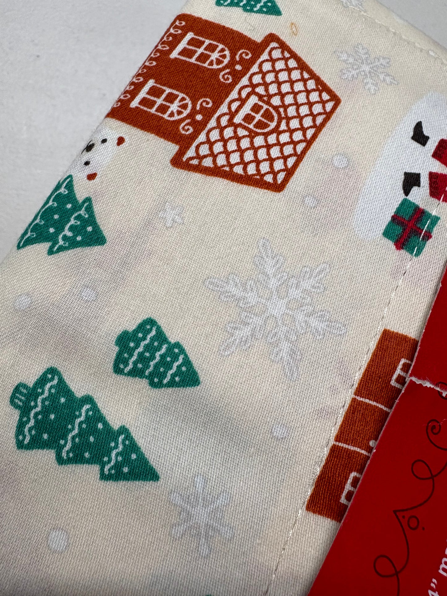 Wondershop King 100% Cotton Holiday Sheet Set, New