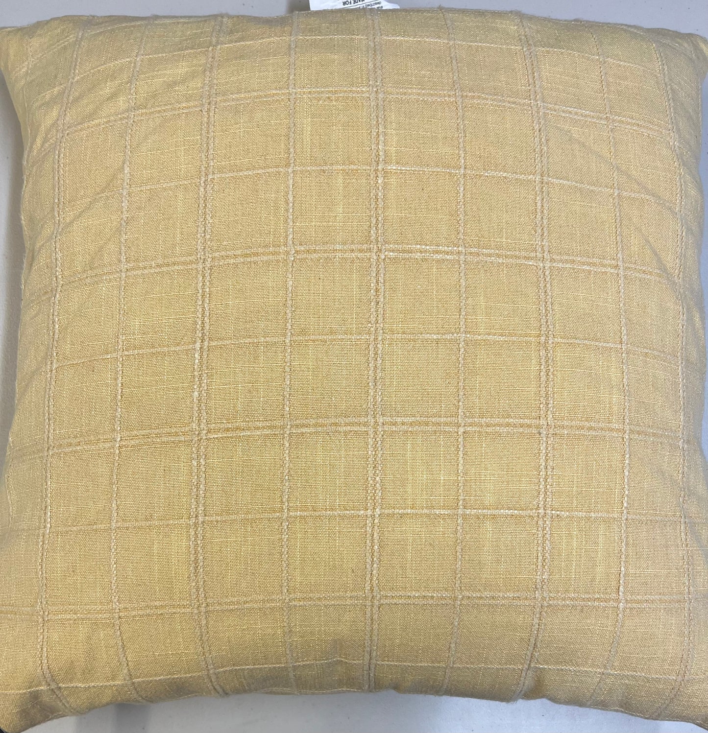 Threshold 24"x24" Oversized Woven Windowpane Throw Pillow, New