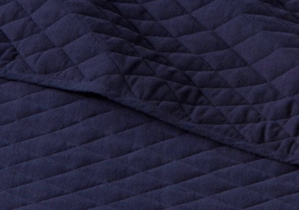 Threshold Twin/XL Twin Diamond Stitch Flannel Quilt, New