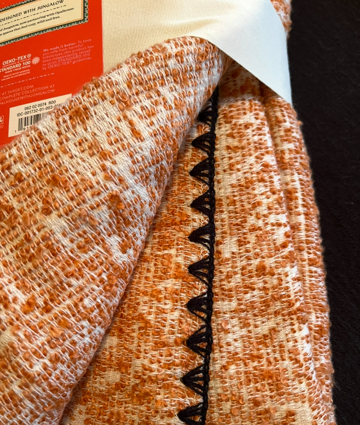 Opalhouse Jungalow 60"x80" Woven Textured Bed Throw, New