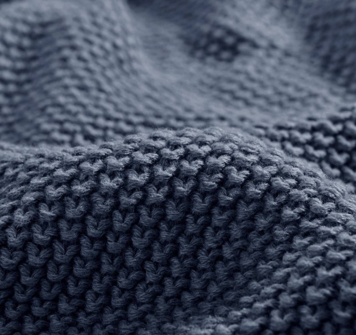 Ink & Ivy 50"x60" Bree Knit Throw Blanket, New