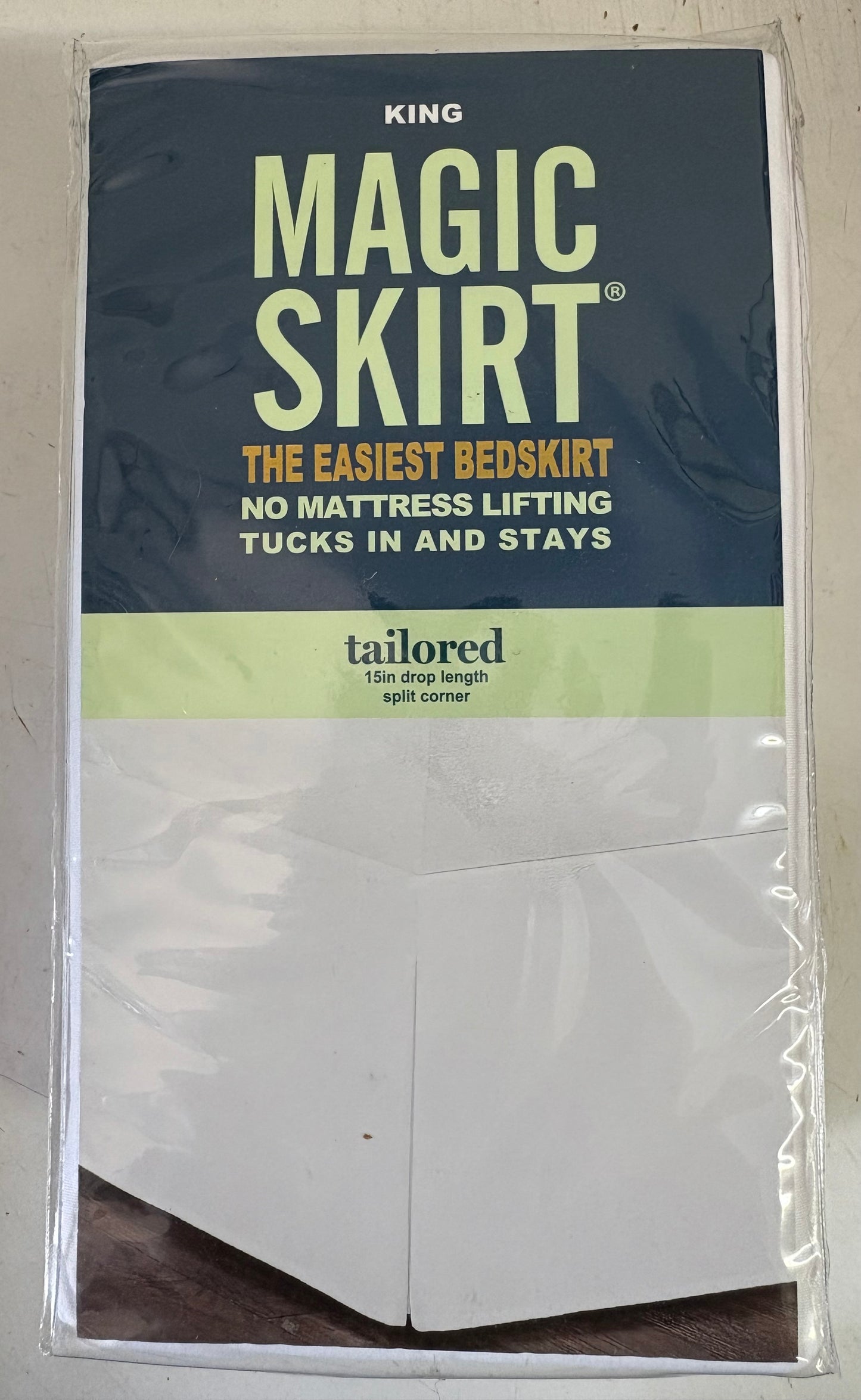 Magic Skirt King Bedskirt, New