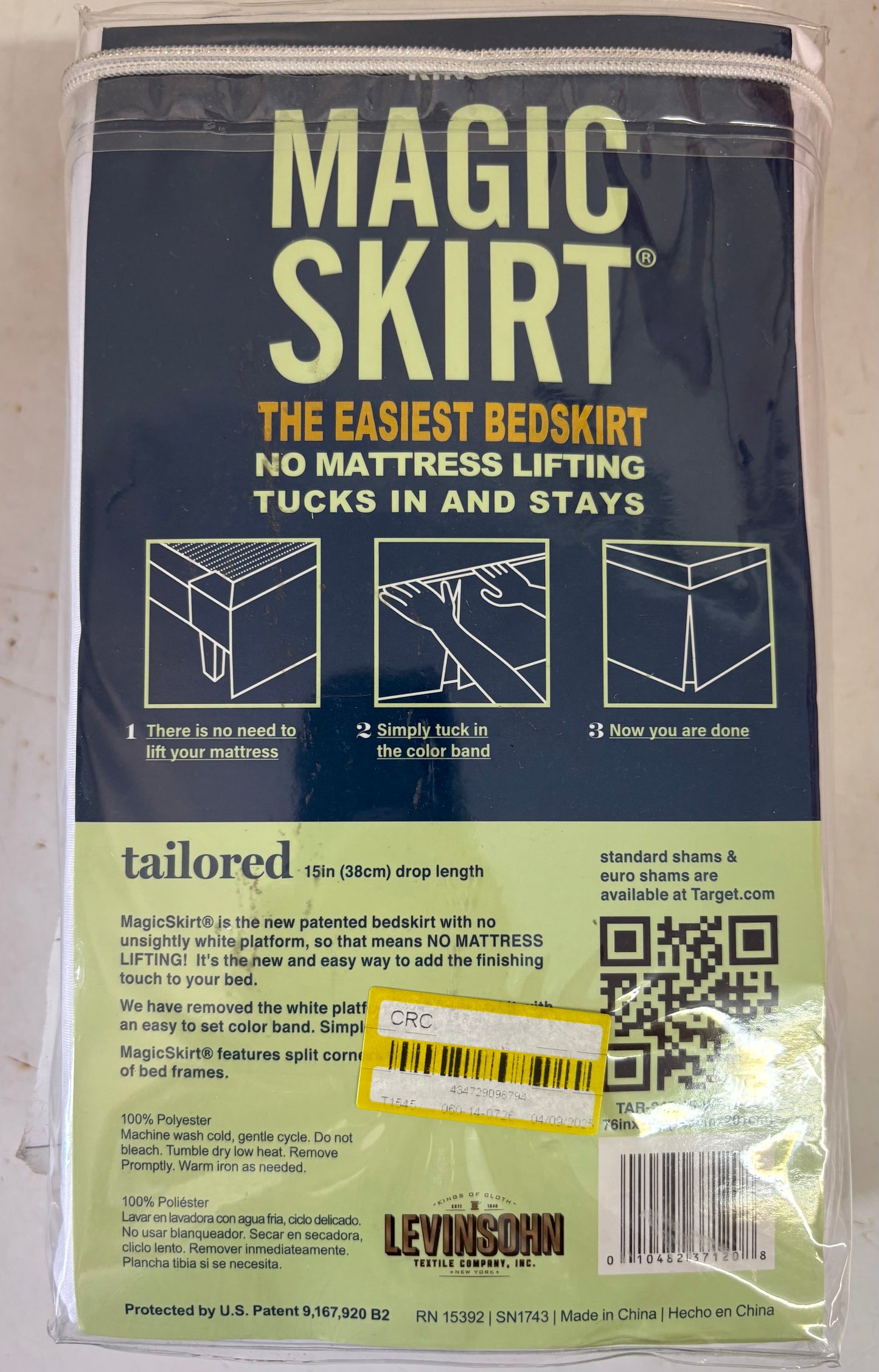 Magic Skirt King Bedskirt, New