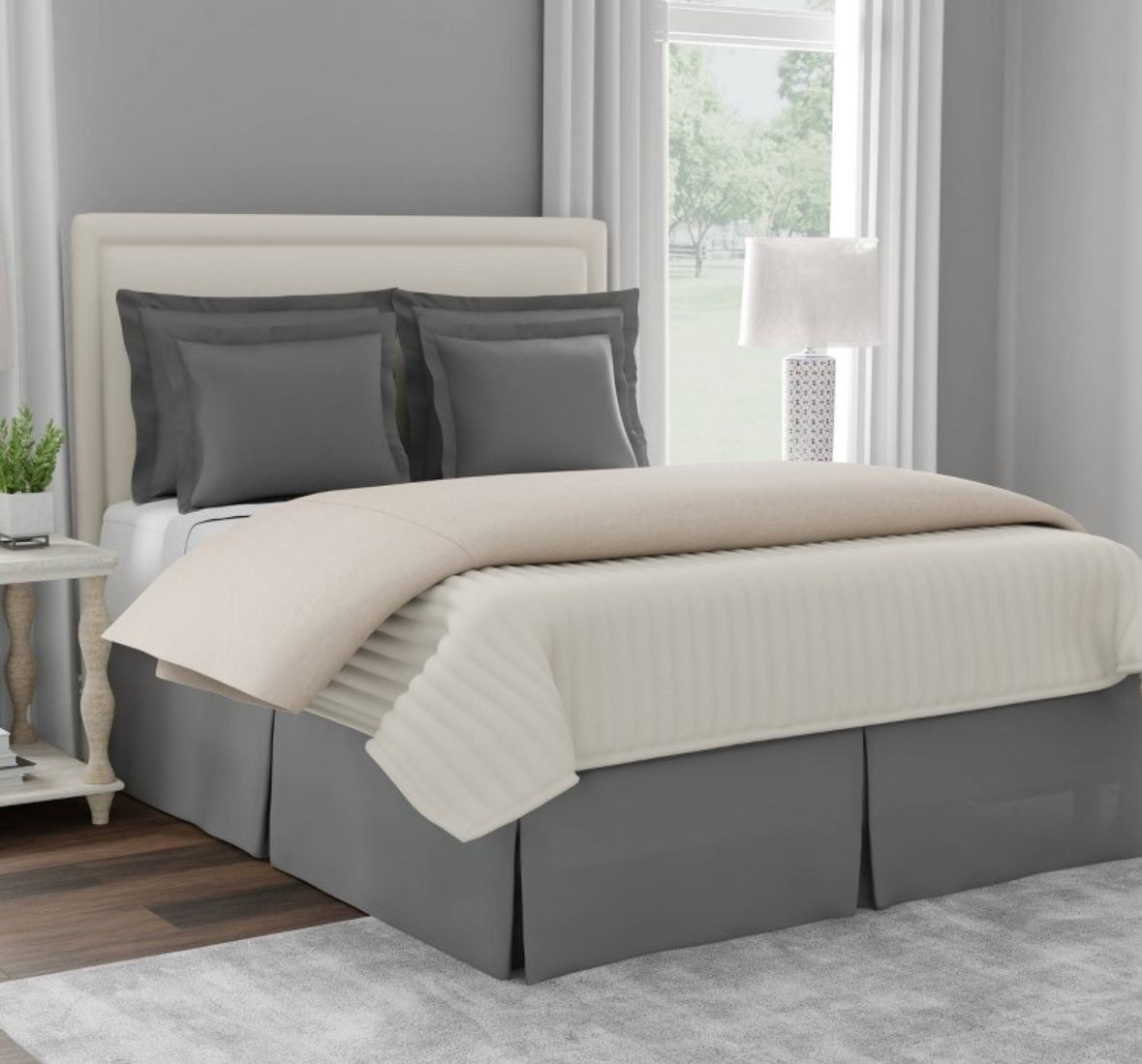 Magic Skirt Queen Bedskirt, New