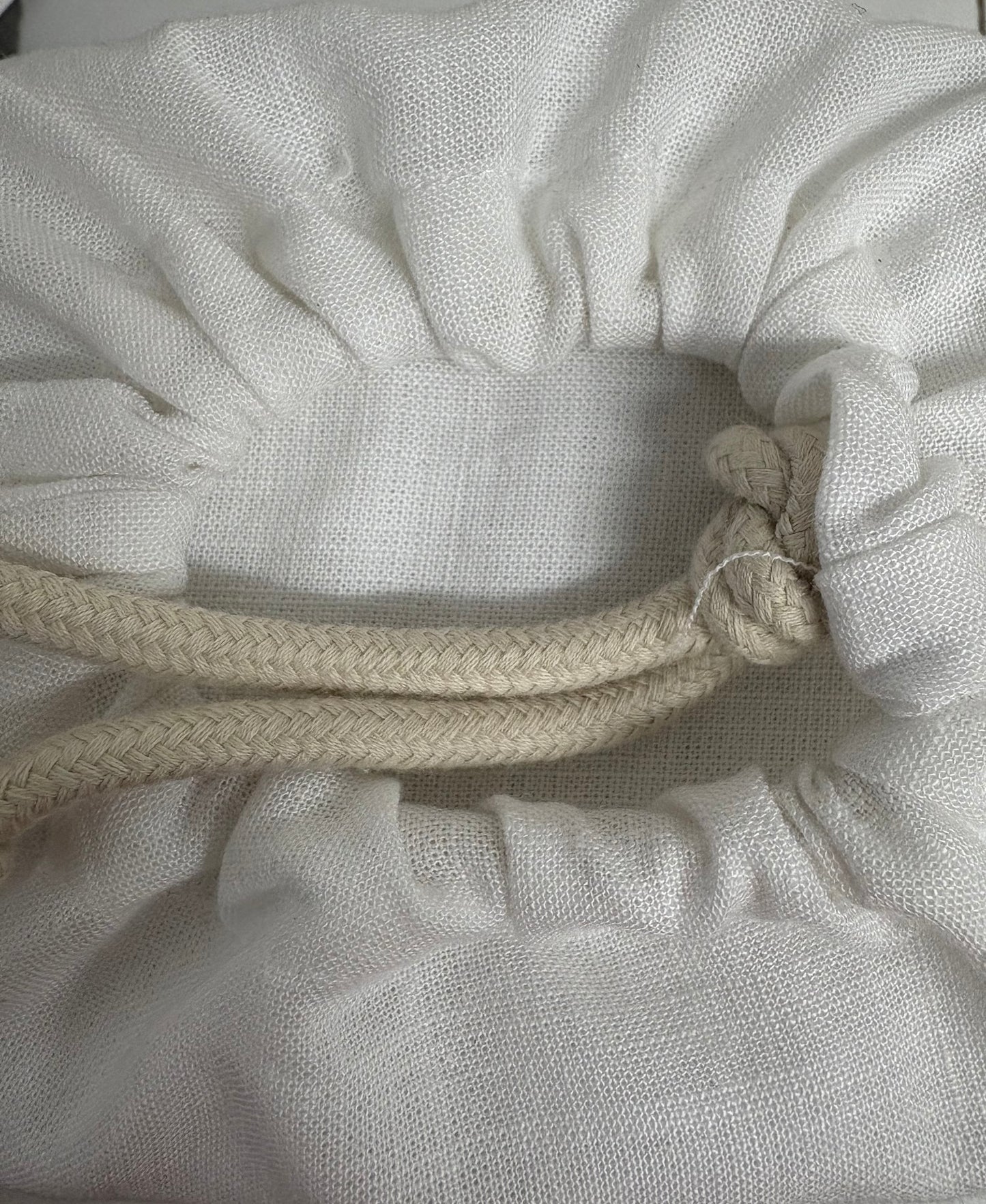 Casaluna Full Linen Blend Fitted Sheet, New