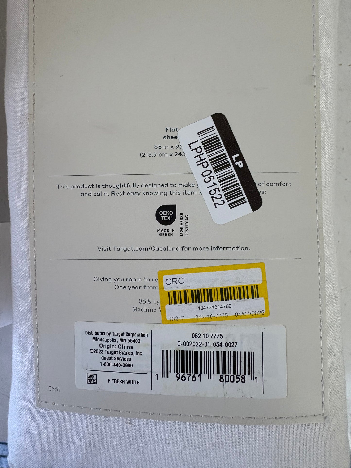 Casaluna Full Linen Blend Sheet Bundle, New