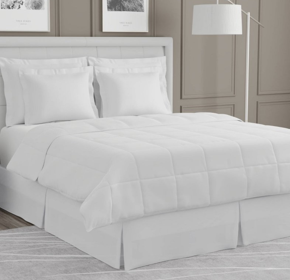 Magic Skirt Queen Bedskirt, New