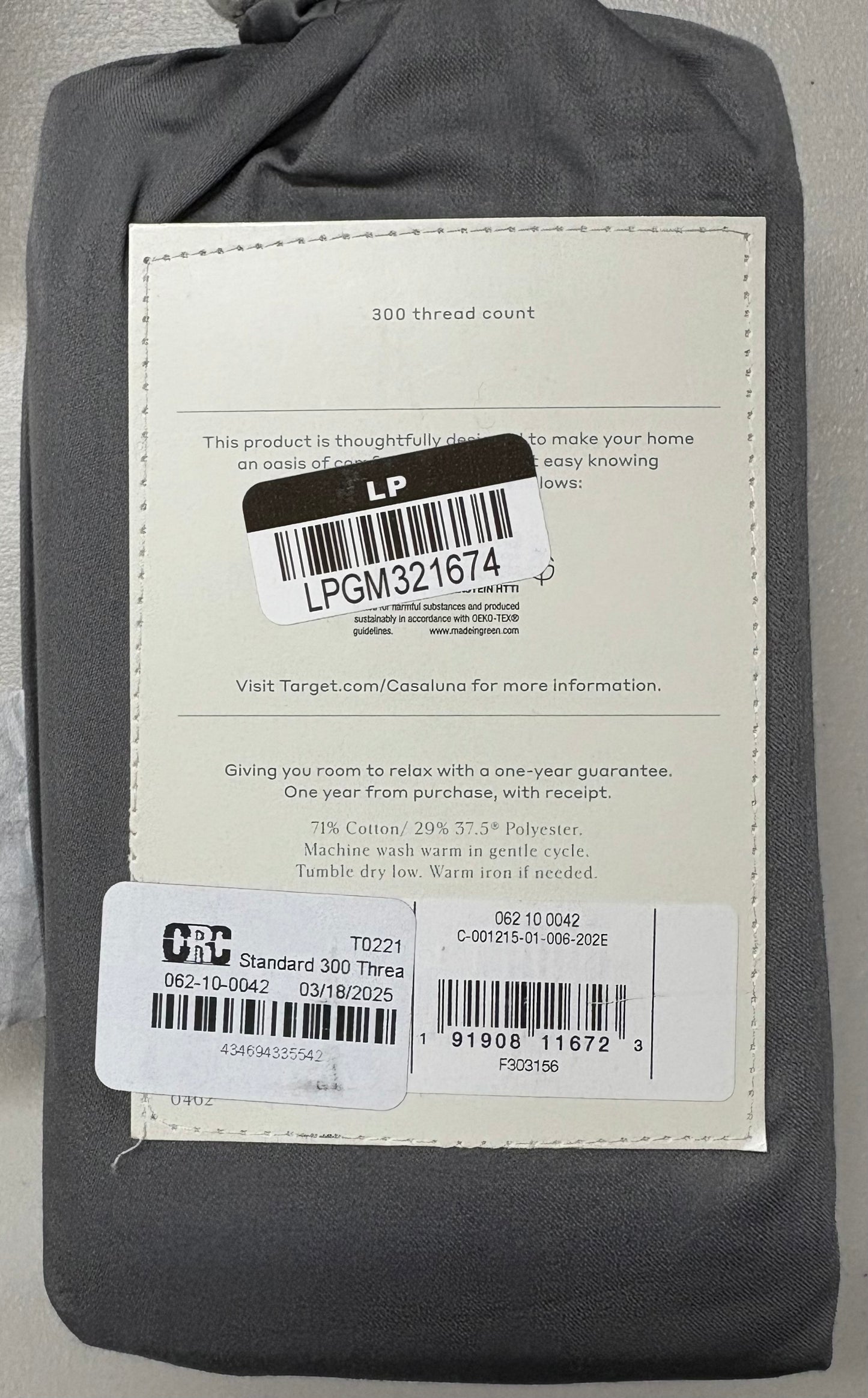 Casaluna Queen Temperature Balancing Sheet & Pillowcase Sets Bundle, New