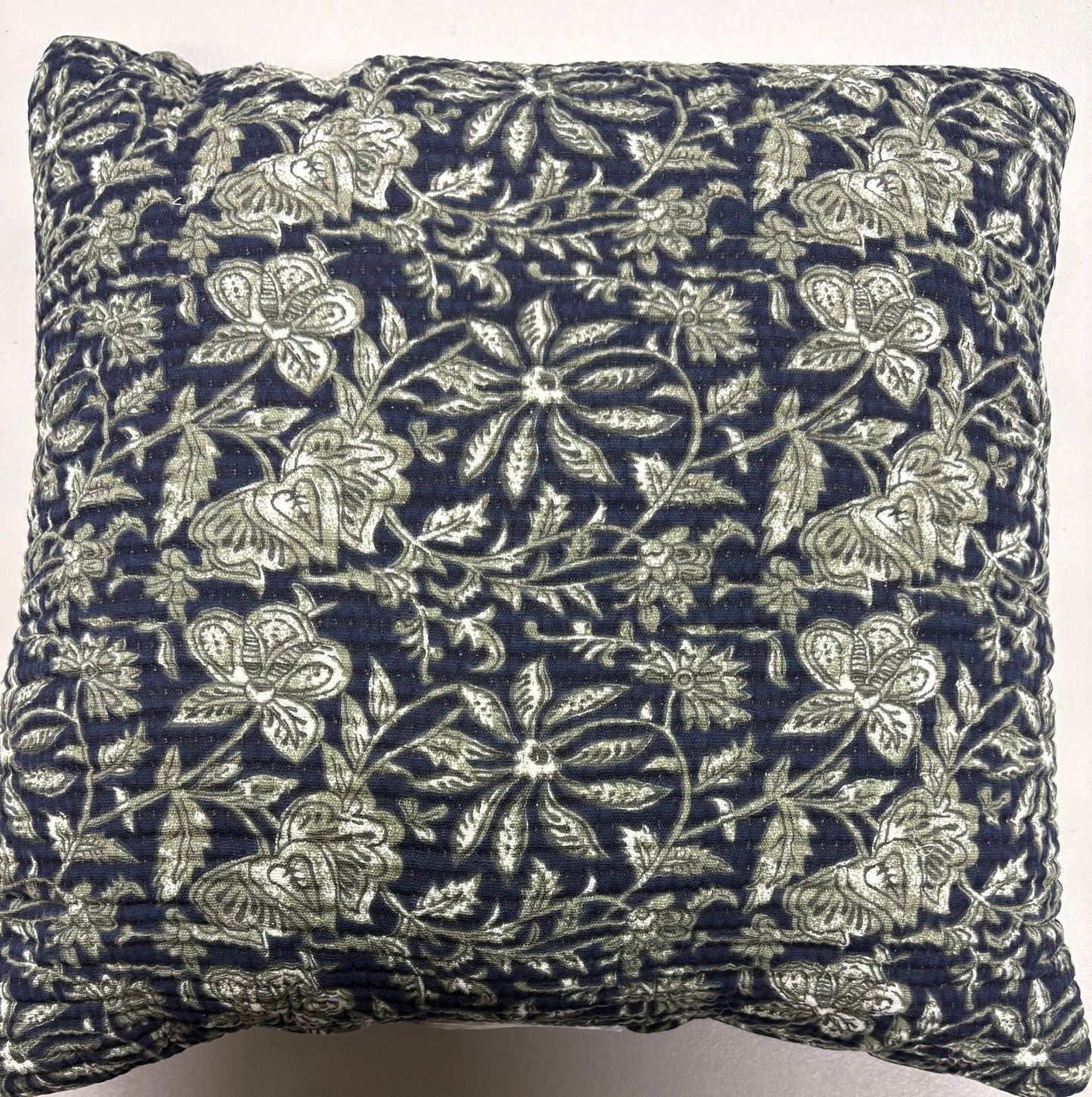 Threshold 18”x18” Double Cloth Floral Throw Pillow Set, New