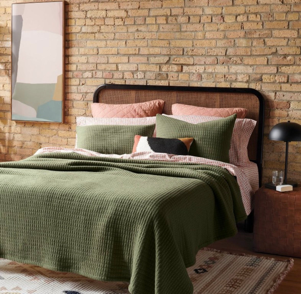 Threshold Full/Queen Jersey Quilt, New