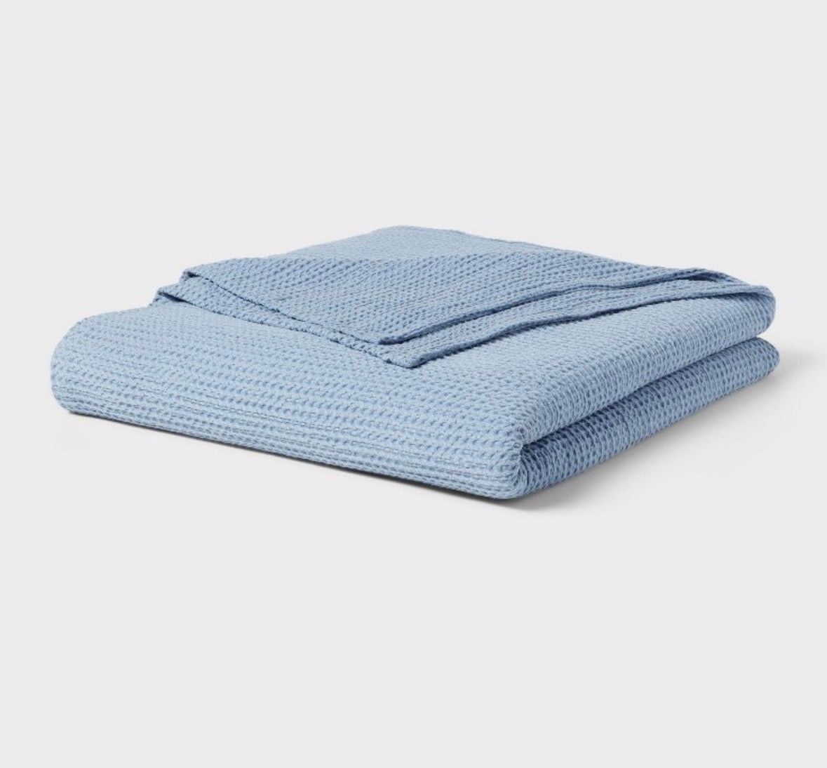 Threshold King Tencel Lyocell Waffle Bed Blanket, New