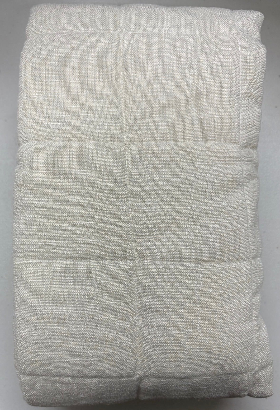 Casaluna King Heavyweight Linen Blend Pillow Sham Set, New
