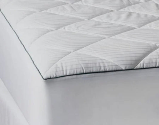 Casaluna King Cool Plush Mattress Pad, New