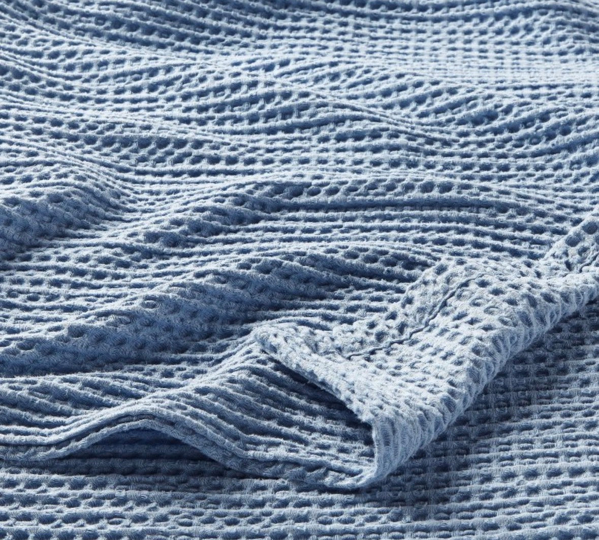 Threshold King Tencel Lyocell Waffle Bed Blanket, New