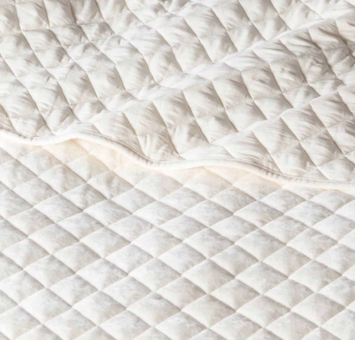 Threshold Full/Queen Luxe Velvet Quilt, New