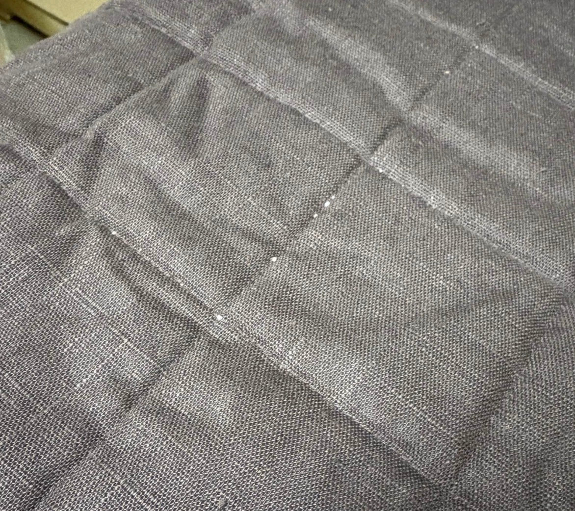 Casaluna Full/Queen Heavyweight Linen Blend Quilt, New