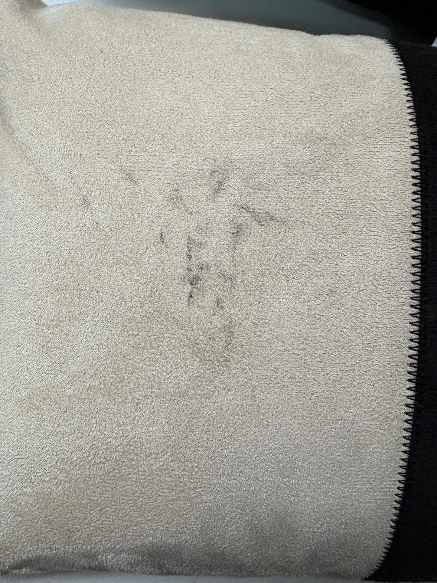 Threshold 12”x24” Lumbar Colorblock Suede Throw Pillow Set, New