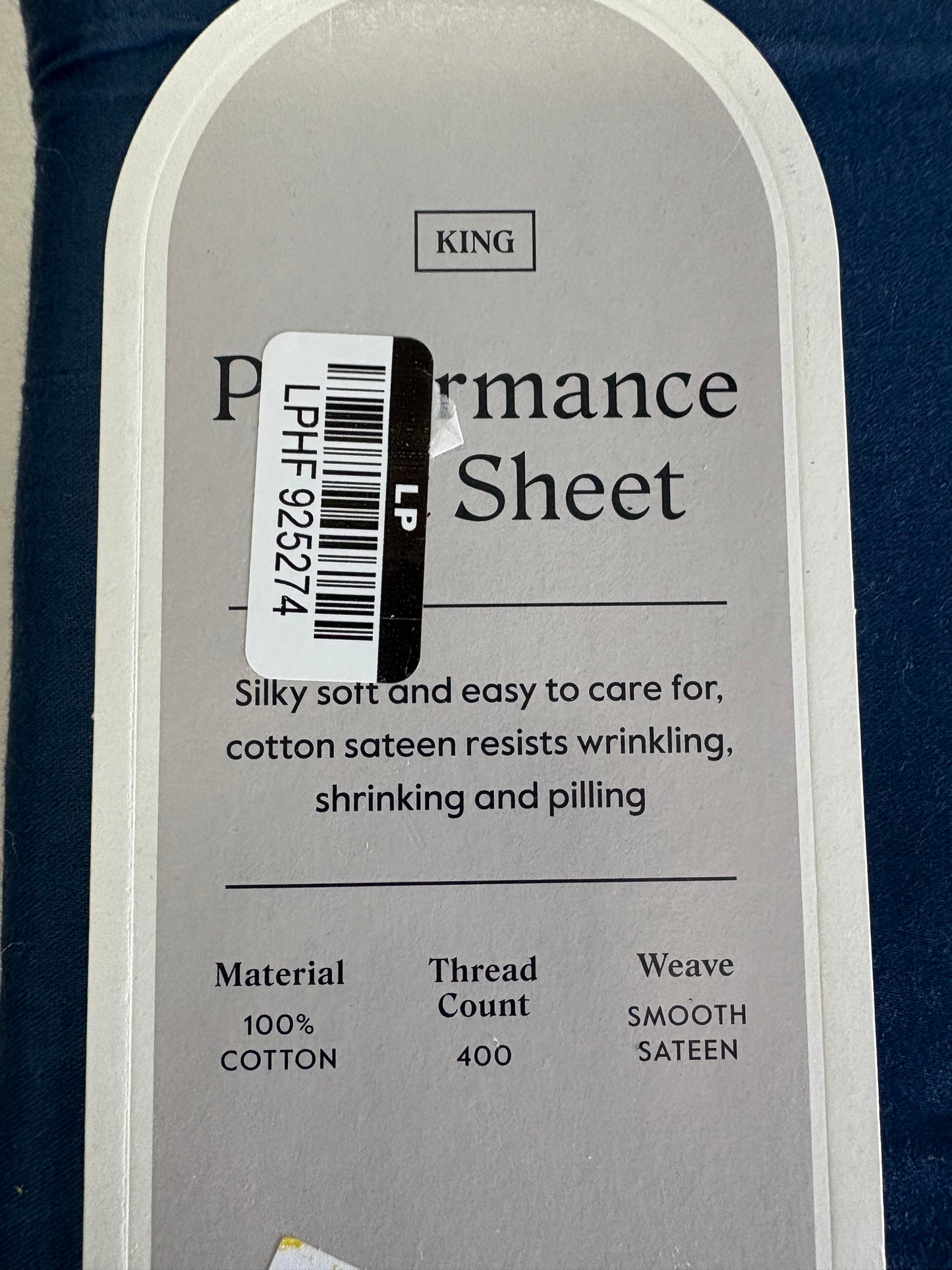 Threshold King Performance Flat Sheet, New
