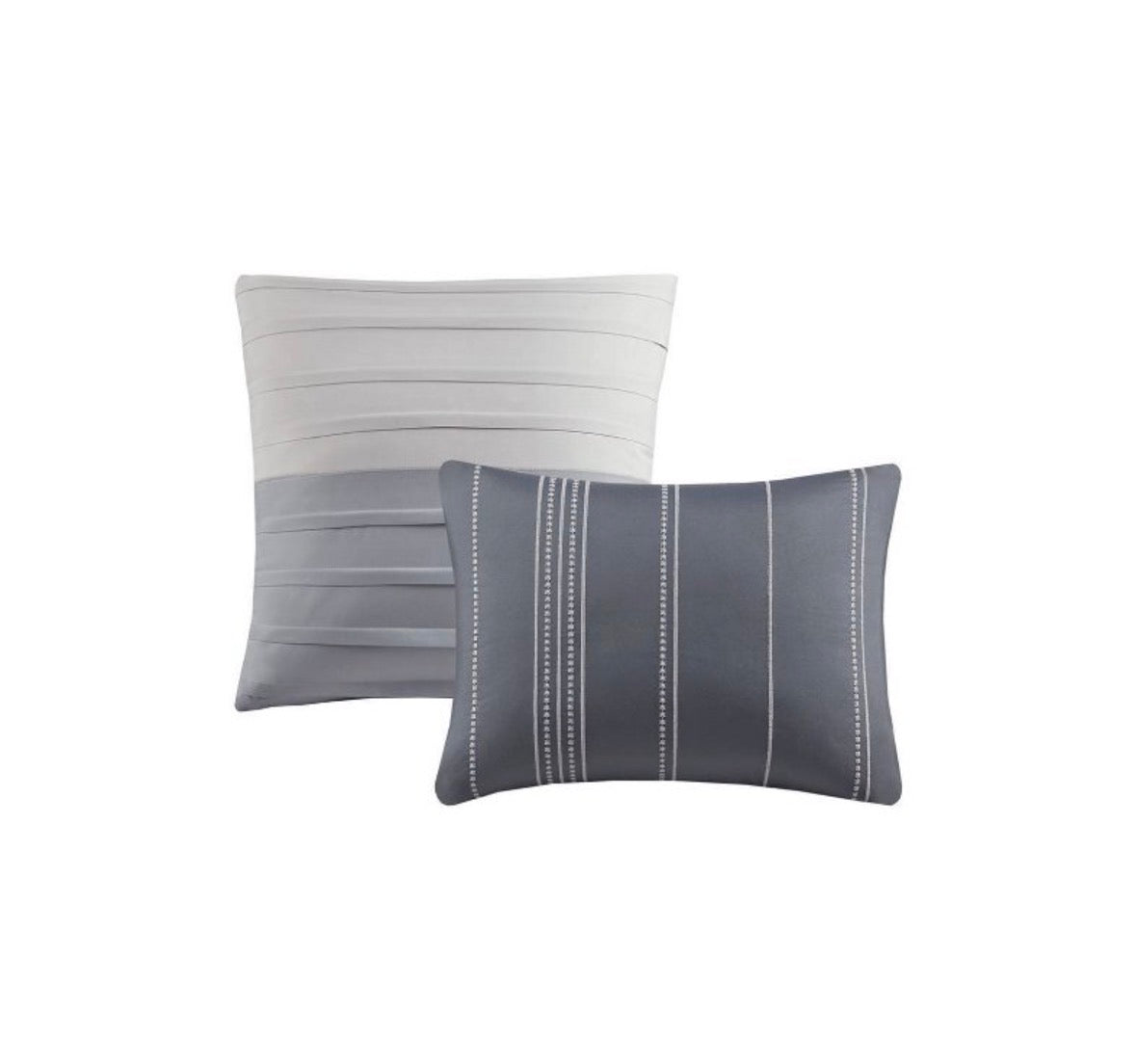 Boston Full/Queen Color Block Comforter Set, New