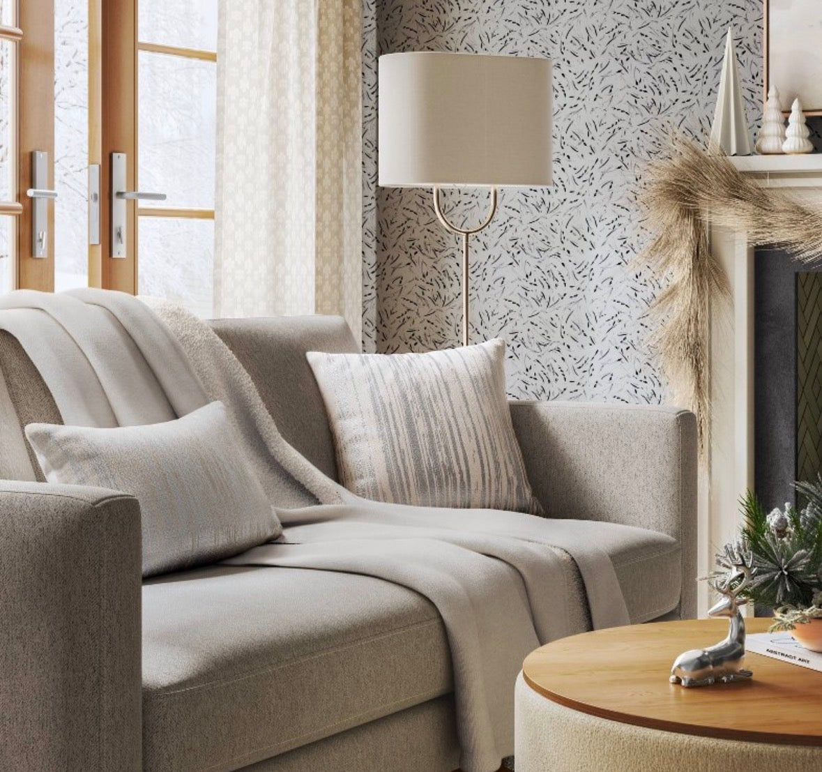 Threshold 50”x70” Chenille Throw Blanket, New