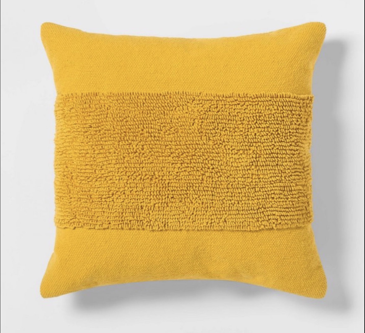 Threshold 18”x18” Modern Tufted Throw Pillow Set, New