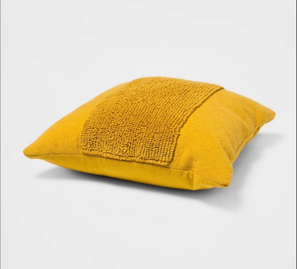 Threshold 18”x18” Modern Tufted Throw Pillow Set, New