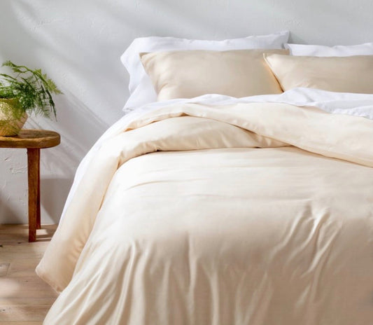 Casaluna King Blissful Bamboo Duvet Cover, New