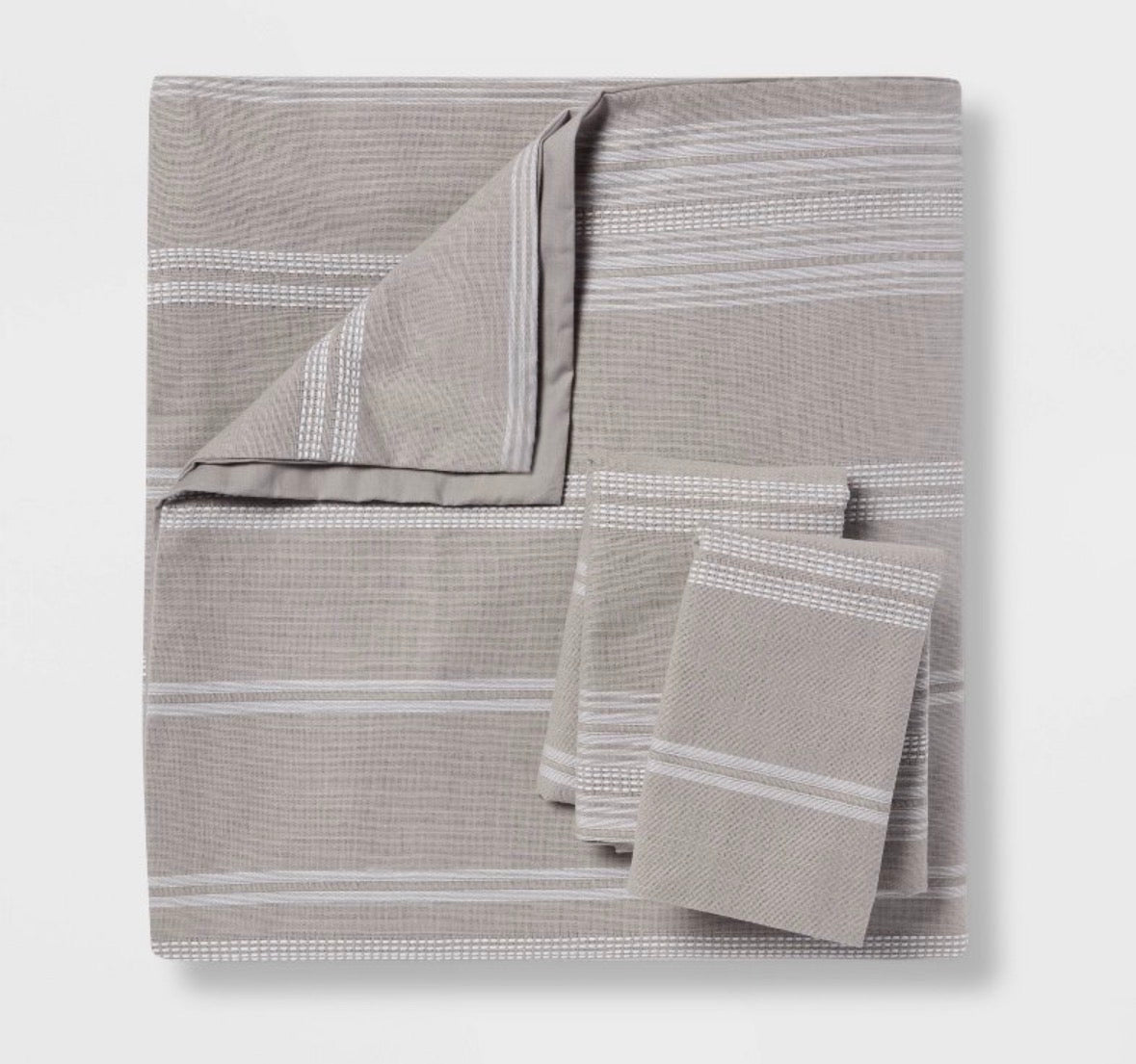 Threshold Twin/XL Twin Cotton Woven Duvet Set, New