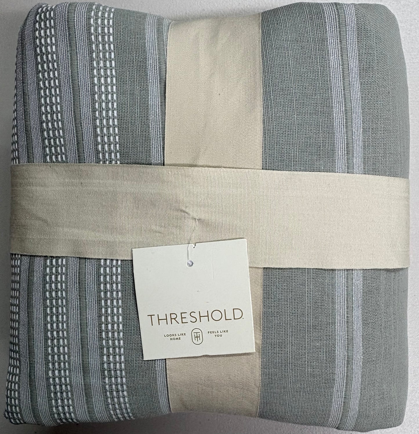 Threshold Twin/XL Twin Cotton Woven Duvet Set, New