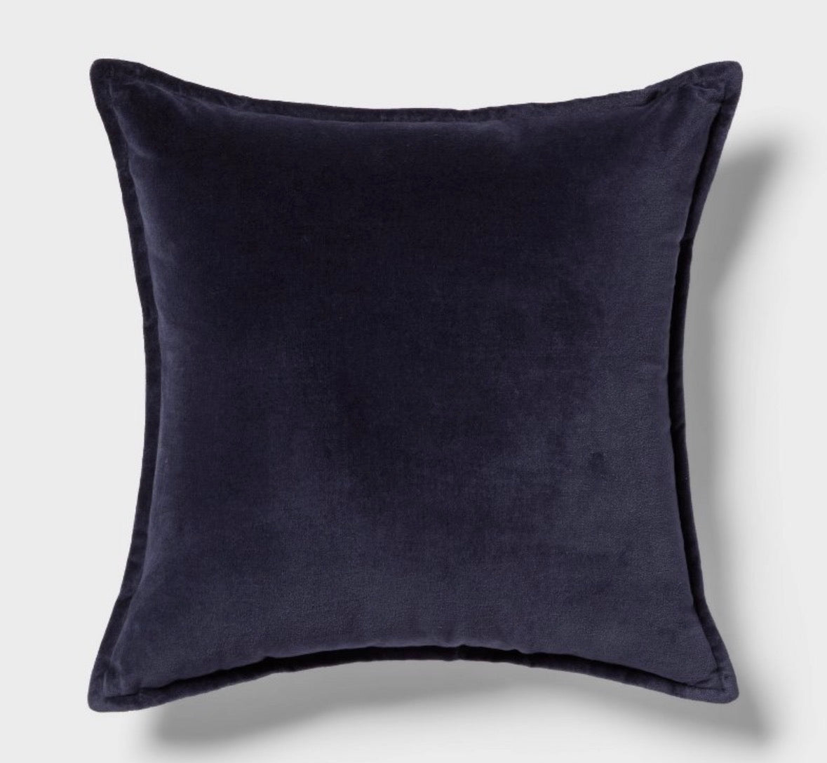 Threshold 18”x18” Velvet Throw Pillow Set, New