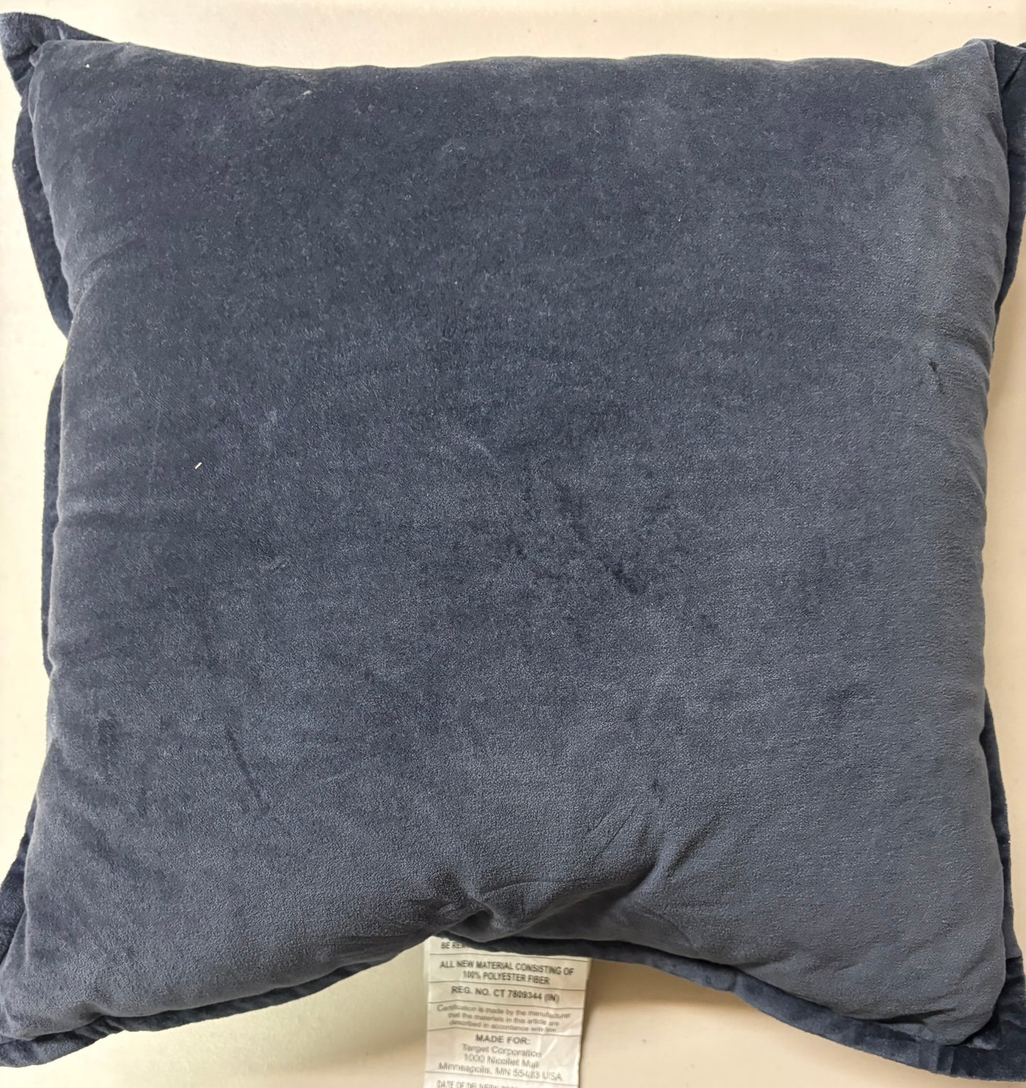 Threshold 18”x18” Velvet Throw Pillow Set, New