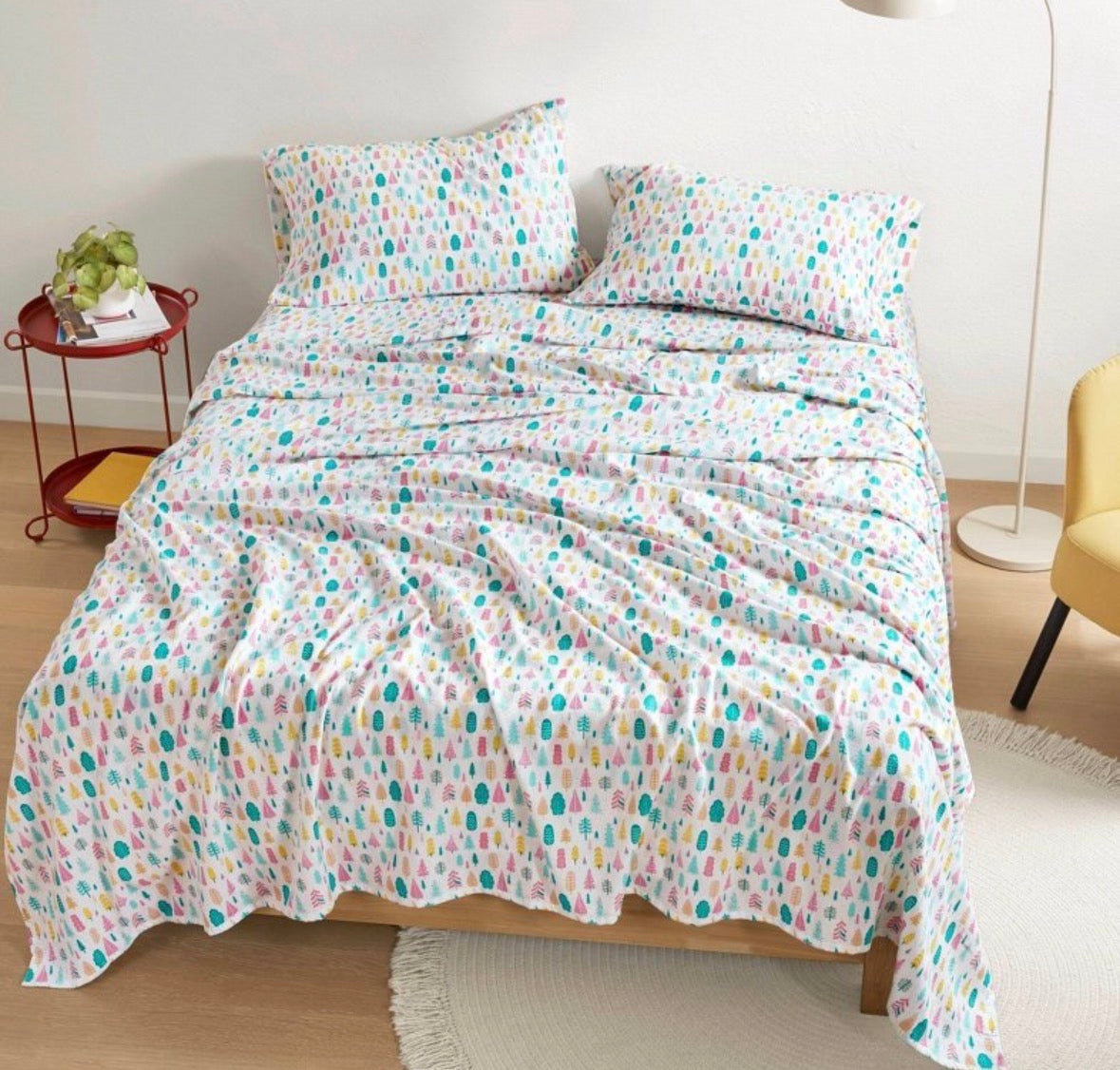 Intelligent Design Queen Soft Cotton Sheet Set, New