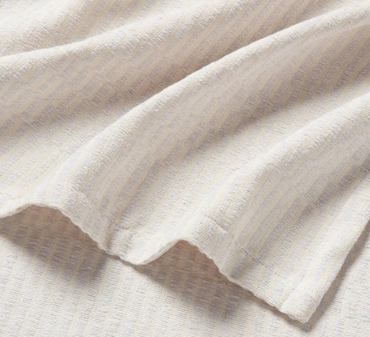 Threshold Full/Queen Chenille Jacquard Bed Blanket, New