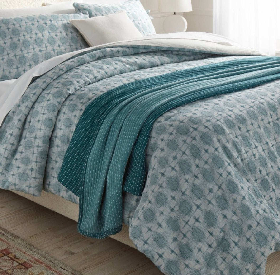 Threshold King Matelasse Bed Blanket, New