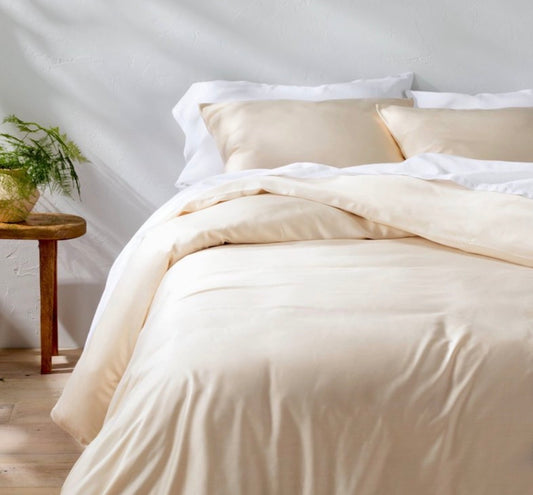 Casaluna Full/Queen Blissful Bamboo Duvet Set, New