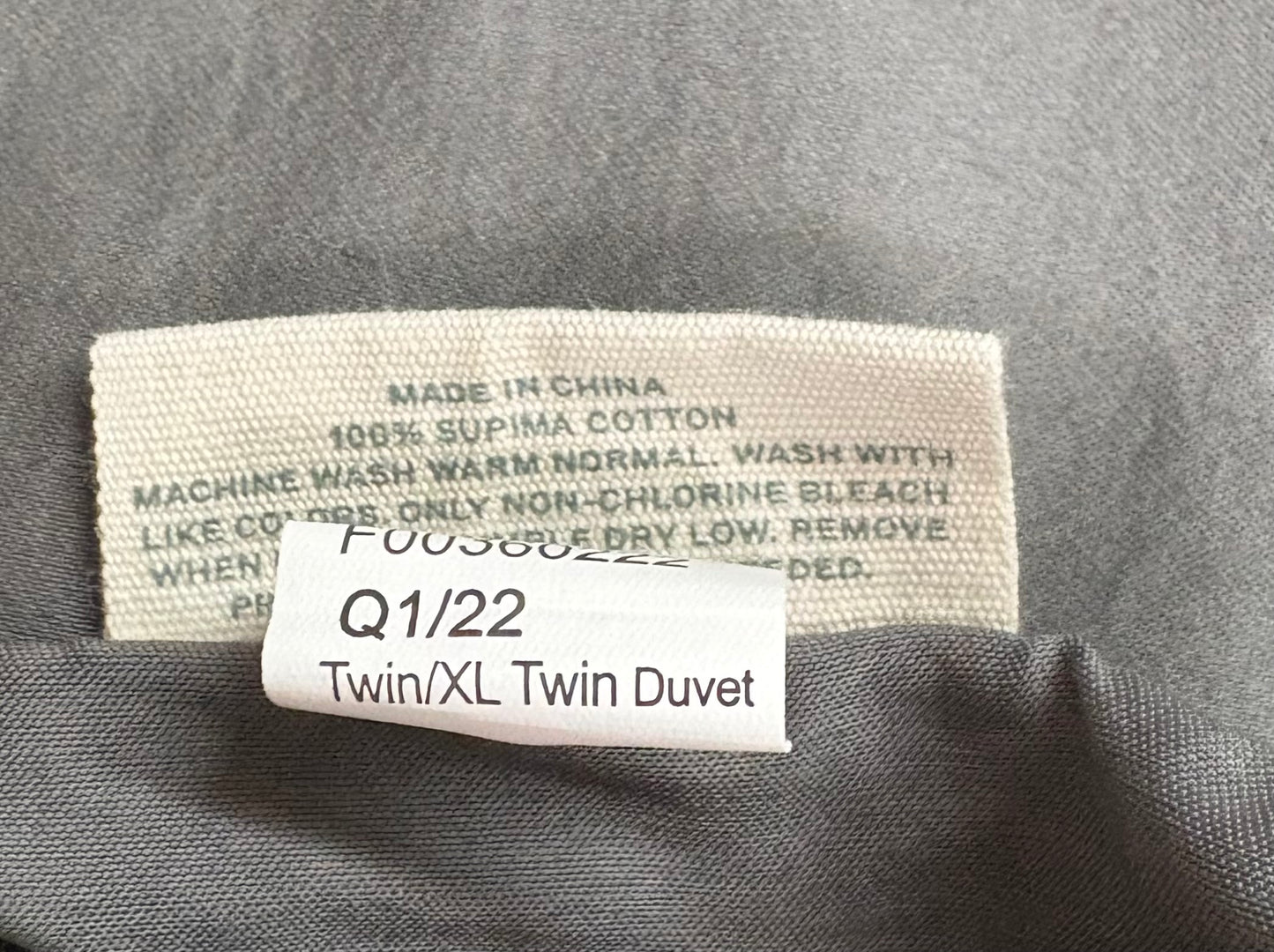 Casaluna Twin/XL Twin Sateen Duvet Set, New