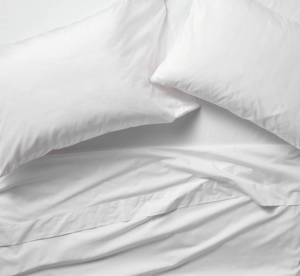 Casaluna King Premium Cotton Percale Sheet Set, New