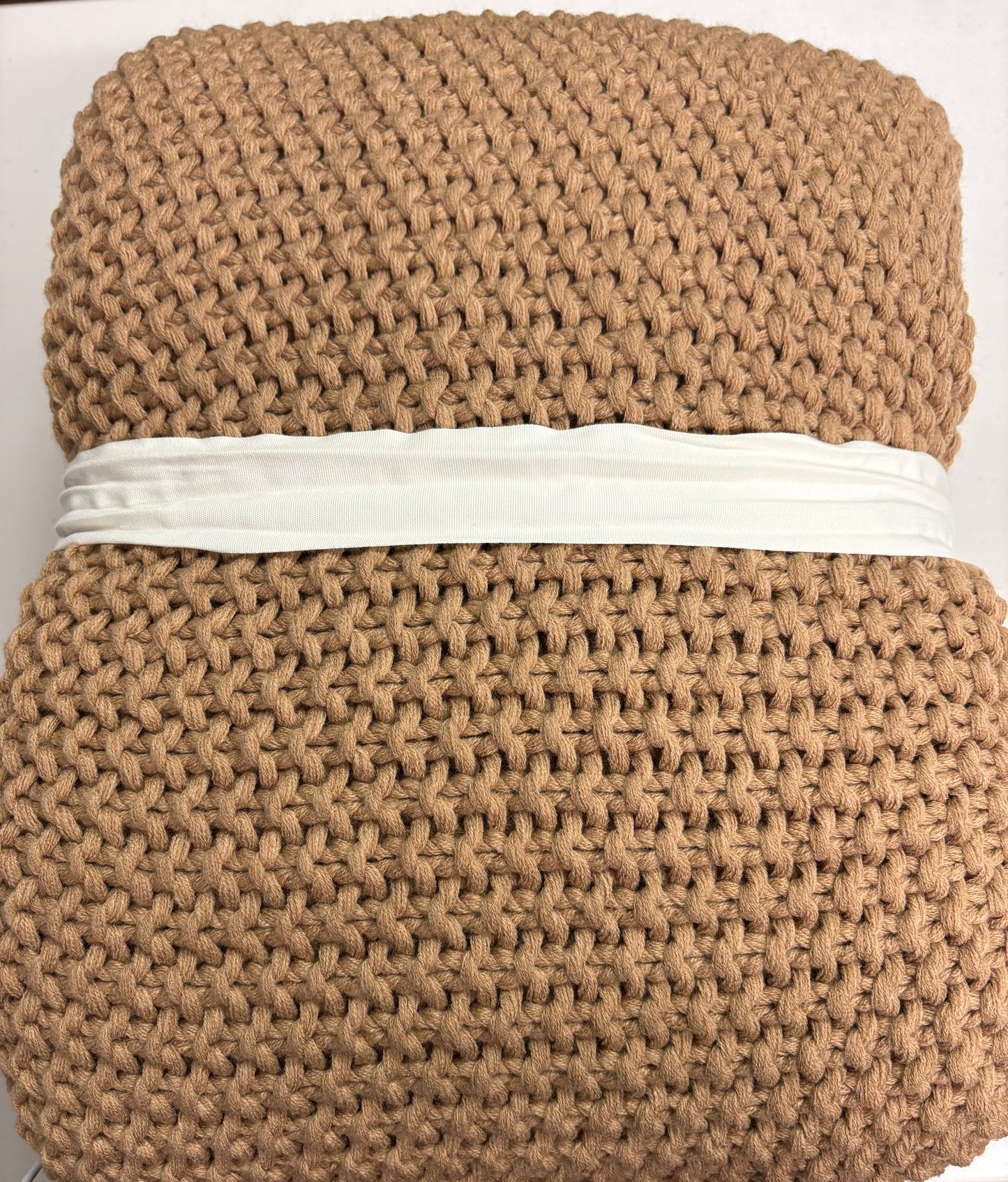 Casaluna King Chunky Knit Bed Blanket, New