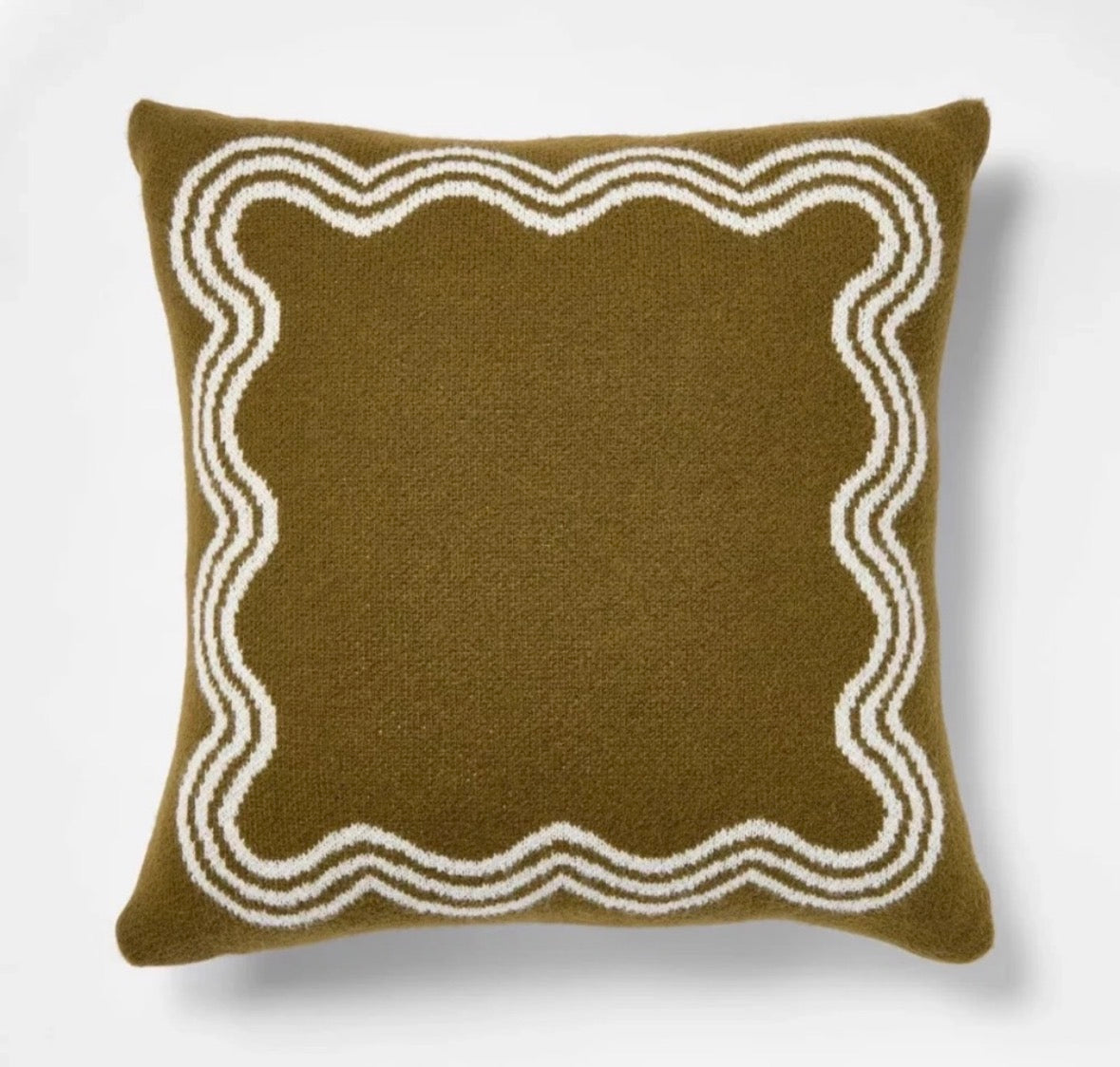 Studio McGee 24”x24” Jacquard Throw Pillow Set, New