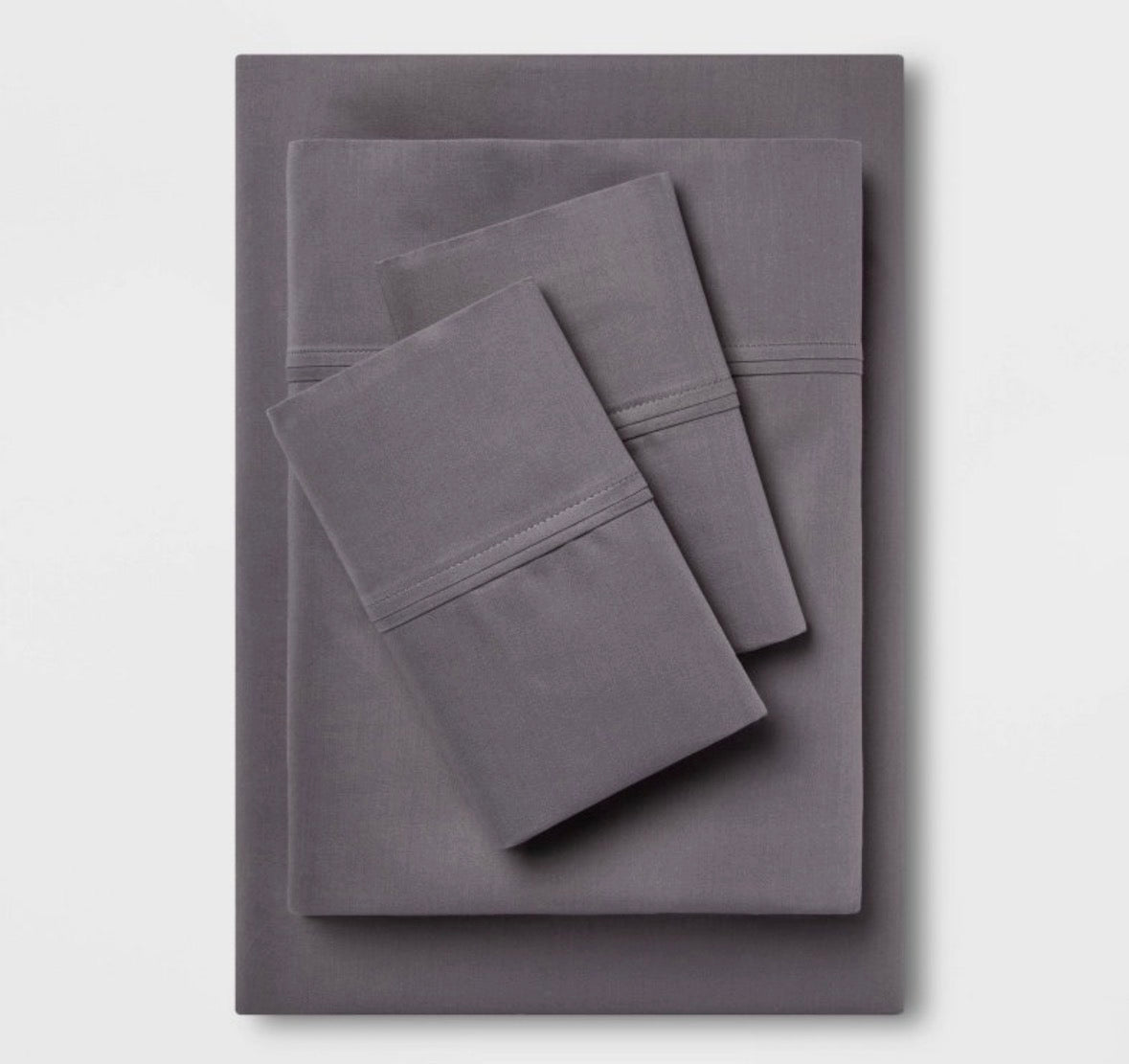 Threshold Queen Solid Performance Sheet Set, New