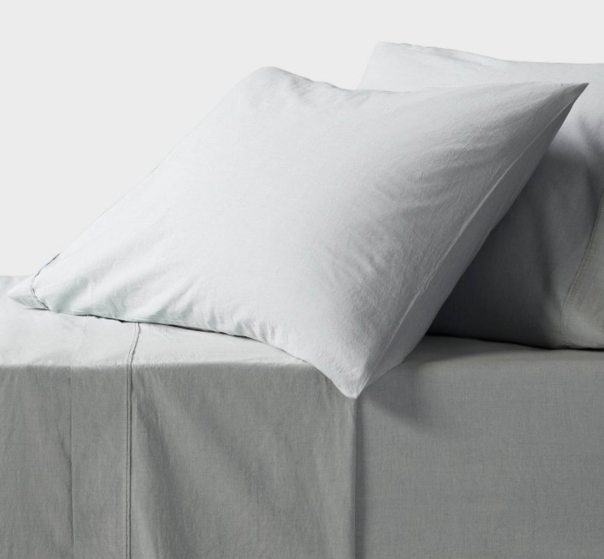 Threshold Full Organic Cotton Percale Sheet Set, New