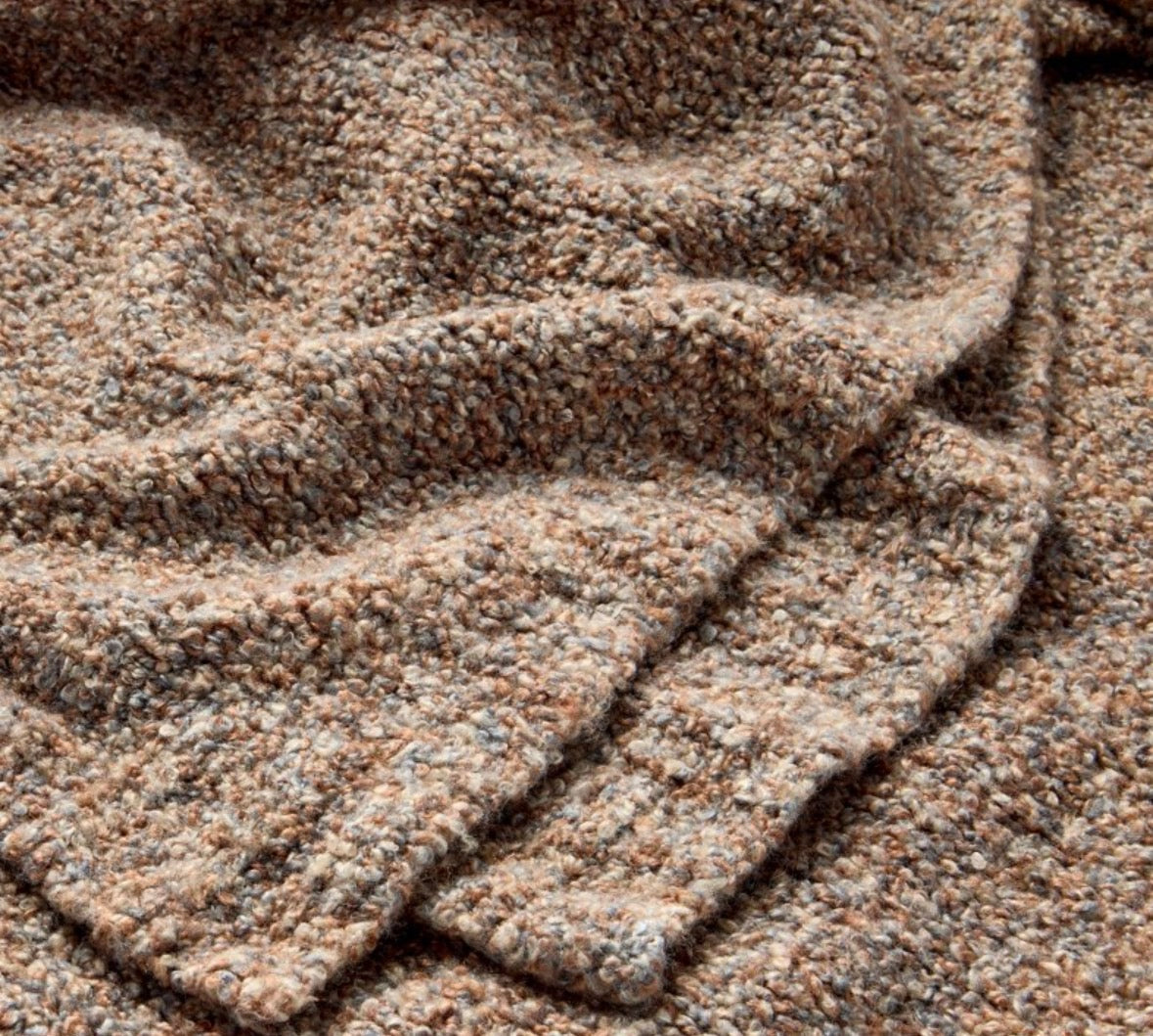 Casaluna King Boucle Bed Blanket, New