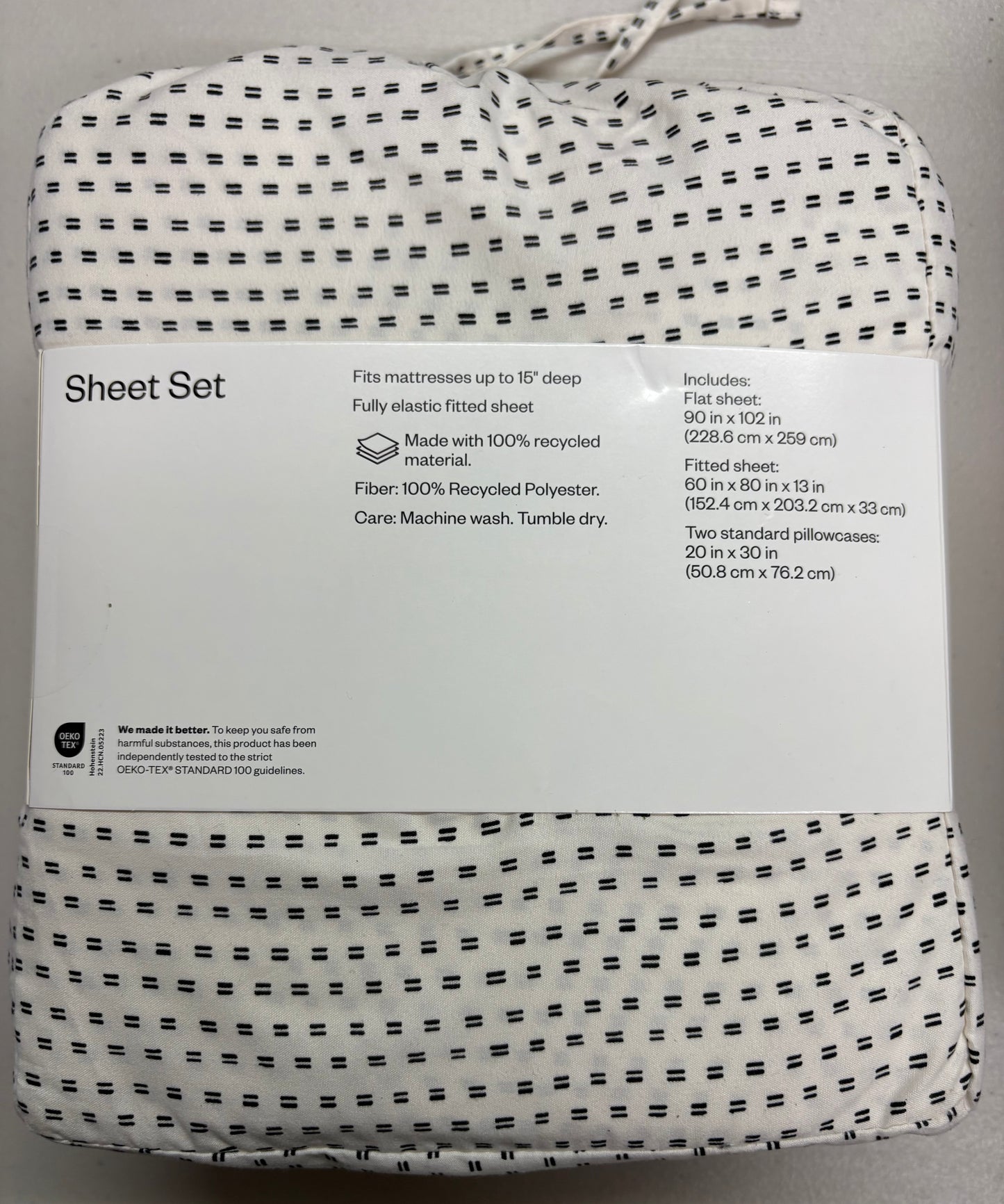 Room Essentials Queen Bedding Bundle, New