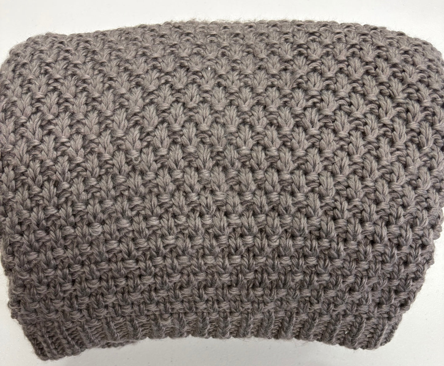 Threshold 50”x70” Oversized Recycled Knit Throw, New