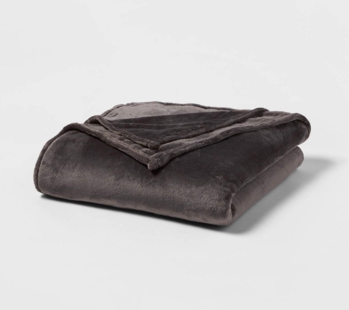 Threshold King Microplush Bed Blanket, New