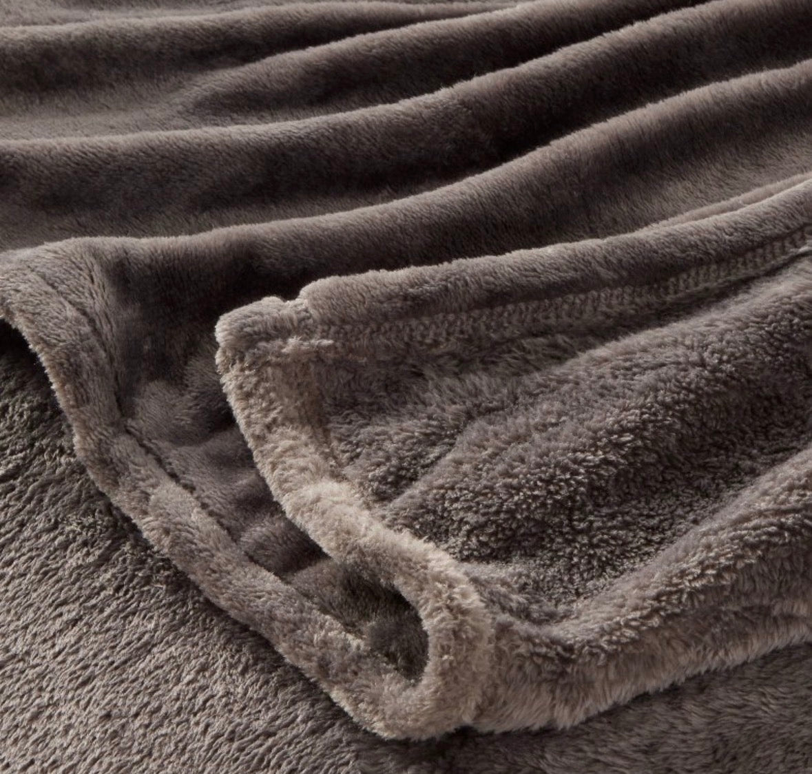 Threshold King Microplush Bed Blanket, New