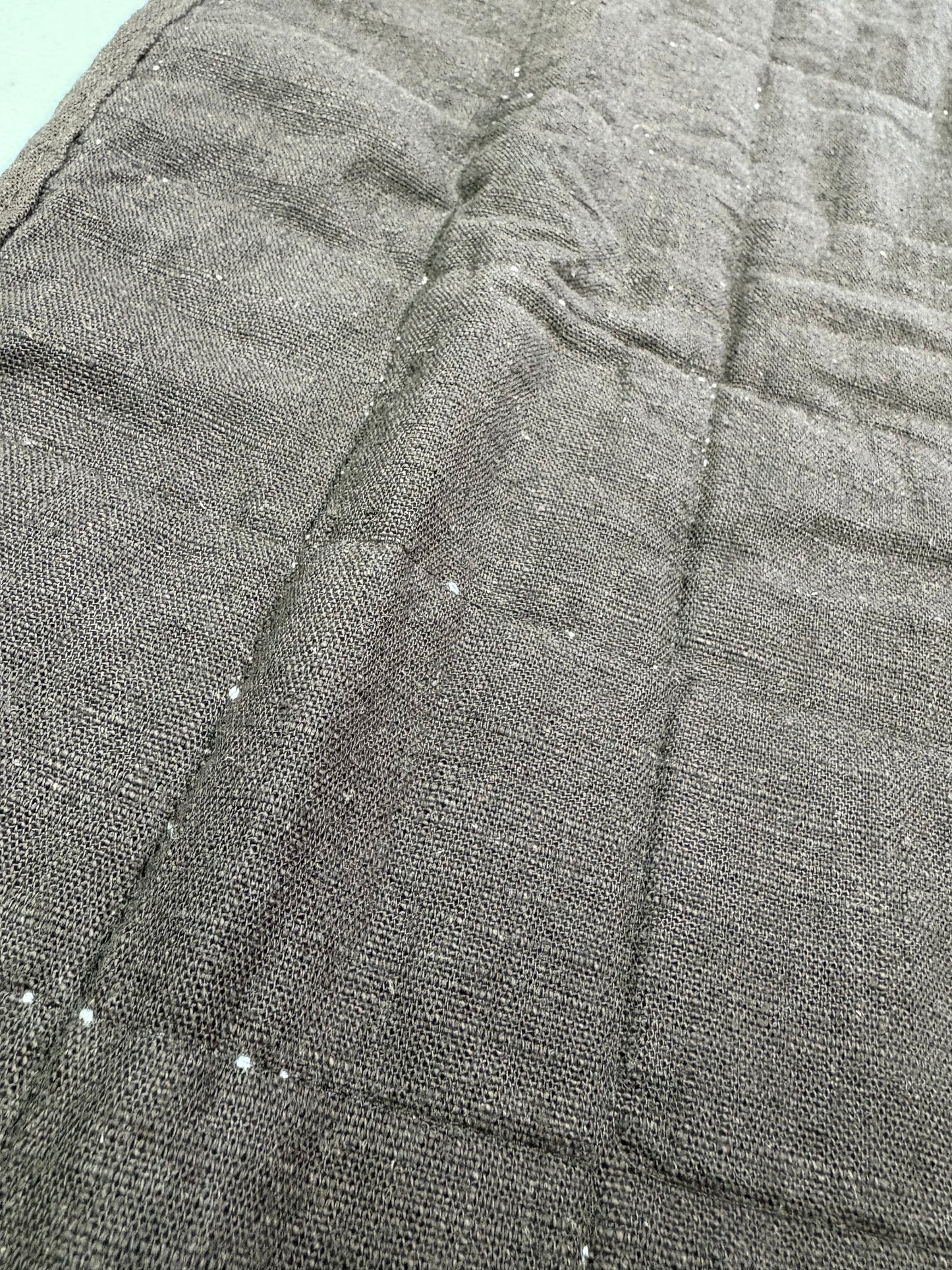 Casaluna Full/Queen Heavyweight Linen Blend Quilt & Shams Set
